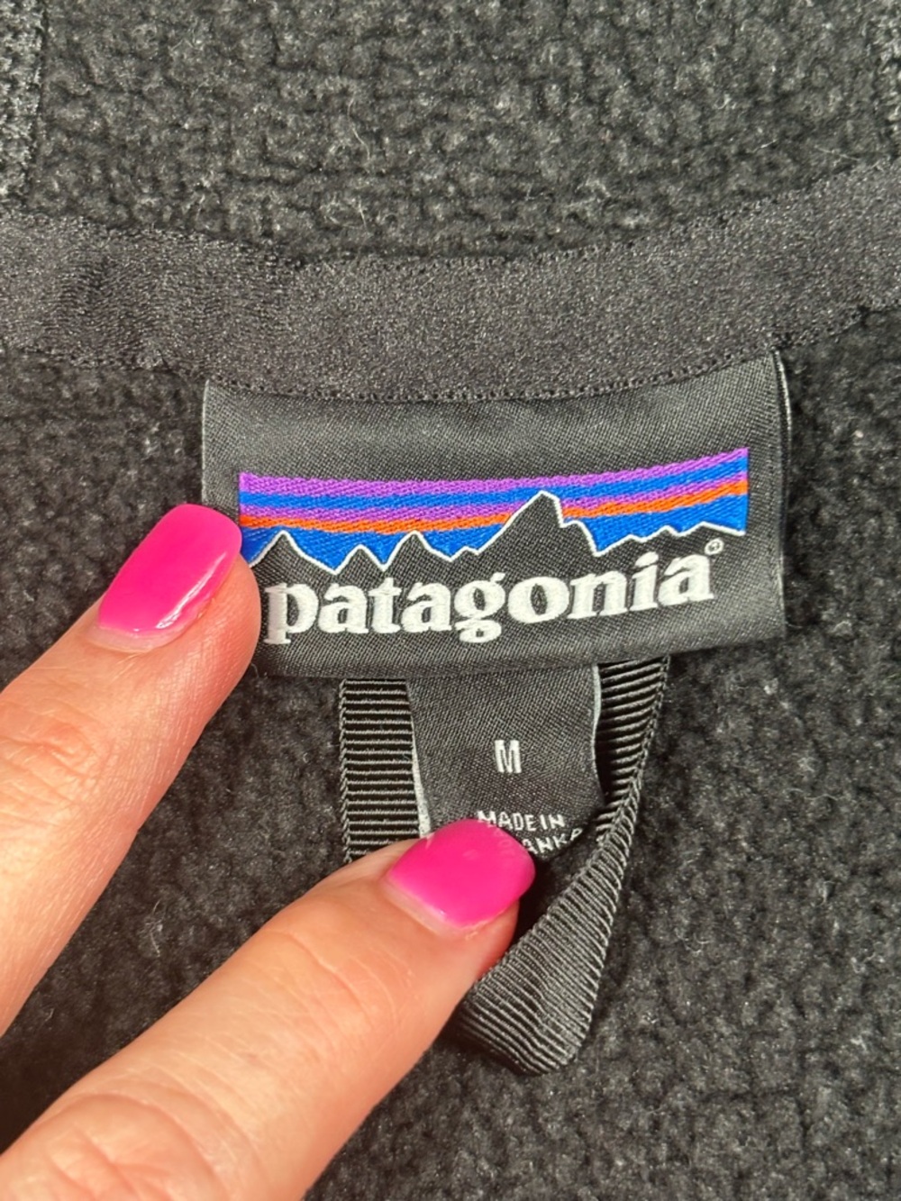 Patagonia Better Sweater Knit Fleece Hoody Black Full Zip Jacket Women’s M - Picture 3 of 9